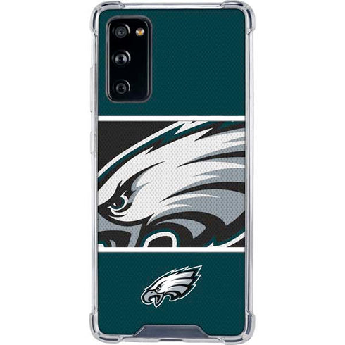 NFL Philadelphia Eagles Zone Block Galaxy S20 FE Clear Case